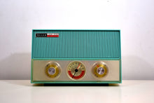 画像をギャラリービューアに読み込む, SOLD! - Sept 28, 2019 - Seafoam Turquoise and White 1963 Philco Model K914-124 Rare FM &amp; AM Tube Radio Wow - What A Find! - [product_type} - Philco - Retro Radio Farm