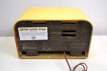 Charger l&#39;image dans la galerie, SOLD! - Oct 4, 2019 - Country Cottage Yellow 1940 Motorola 55x15 Tube AM Wood Radio Such A Quaint Design! - [product_type} - Motorola - Retro Radio Farm