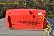 Load image into Gallery viewer, SOLD! - March 23, 2015 - SALMON Pink Mid Century Retro Jetsons Philips Twintone AM Vacuum Tube Radio Totally Restored! - [product_type} - Philips - Retro Radio Farm