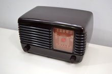 Load image into Gallery viewer, SOLD! - Oct  11, 2019 - Art Deco Brown Bakelite Vintage 1946 Philco Transitone 46-200 AM Radio Popular Design Back In Its Day! - [product_type} - Philco - Retro Radio Farm