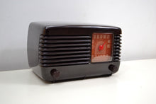 Load image into Gallery viewer, SOLD! - Oct  11, 2019 - Art Deco Brown Bakelite Vintage 1946 Philco Transitone 46-200 AM Radio Popular Design Back In Its Day! - [product_type} - Philco - Retro Radio Farm