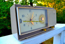 Load image into Gallery viewer, SOLD! - Apr 4, 2018 - CAMEO BEIGE MOCHA Mid Century Retro 1959 Westinghouse Model 864L6 AM Tube Radio Alarm Clock Totally Restored! - [product_type} - Westinghouse - Retro Radio Farm
