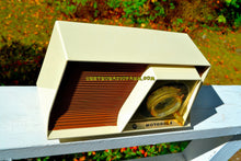 Load image into Gallery viewer, SOLD! - Jan. 10, 2018 - TAN and White Mid Century Retro 1962 Motorola A17W29 Tube AM Radio Cool Model Rare Color! - [product_type} - Motorola - Retro Radio Farm