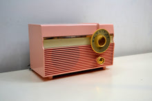 Load image into Gallery viewer, SOLD! - Jan. 8, 2020 - Madison Pink Mid Century 1959 Philco Model F813-124 Tube AM Radio Cuteness Overload! - [product_type} - Philco - Retro Radio Farm