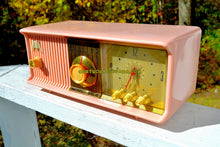 Load image into Gallery viewer, SOLD! - Dec 8, 2017 - MARILYN PINK Mid Century Vintage Retro 1956 Motorola 56CD Tube AM Clock Radio Real Looker! - [product_type} - Motorola - Retro Radio Farm