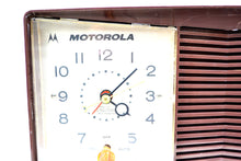 Load image into Gallery viewer, SOLD! - Feb 21, 2019 - Mocha Brown Motorola Model C1N3 Tube AM Clock Radio - [product_type} - Motorola - Retro Radio Farm