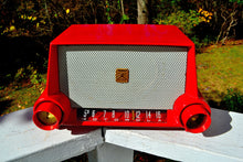 Load image into Gallery viewer, SOLD! - Nov 16, 2017 - CIMARRON RED Dashboard Retro Jetsons 1953 Motorola 53H Tube AM Radio Mint Condition! - [product_type} - Motorola - Retro Radio Farm