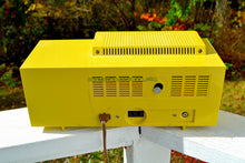 Load image into Gallery viewer, SOLD! - Nov 5, 2017 - MELLOW YELLOW Mid Century Vintage Retro 1959 Admiral 296 Tube AM Clock Radio Sounds Great! Rare Color! - [product_type} - Admiral - Retro Radio Farm
