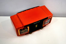 Load image into Gallery viewer, SOLD! - Oct 29, 2019 - Marzano Red Orange 1953 Zenith Model L622F AM Vintage Tube Radio Gorgeous Looking and Sounding! - [product_type} - Zenith - Retro Radio Farm