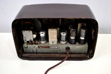 Load image into Gallery viewer, SOLD! - Nov 18, 2019 - Marble Swirly Brown Bakelite Vintage 1948 Philco Model 48-250 AM Radio Sounds Amazing! - [product_type} - Philco - Retro Radio Farm