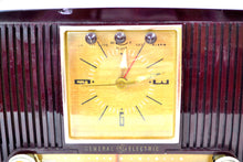 Load image into Gallery viewer, SOLD! - Dec. 3, 2018 - Amazon Echo Dot Ready Elegant 1955 General Electric Model 551 Vintage AM Clock Radio - [product_type} - General Electric - Retro Radio Farm