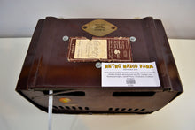 Load image into Gallery viewer, SOLD! - Nov 30, 2019 - Burgundy Brown Bakelite Vintage 1951 Philco Model 50-526 AM Radio Sounds Amazing Looks Grand! - [product_type} - Philco - Retro Radio Farm