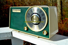 Load image into Gallery viewer, SOLD! - Dec 9, 2017 - HUNTER GREEN Mid Century Vintage 1962 Motorola Model A24N AM Tube Radio Sounds Great! - [product_type} - Motorola - Retro Radio Farm