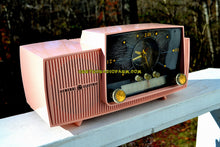 Charger l&#39;image dans la galerie, SOLD! - Jan. 5, 2018 - ROSE PINK Mid Century Jetsons 1959 General Electric Model 915 Tube AM Clock Radio Totally Restored! - [product_type} - General Electric - Retro Radio Farm