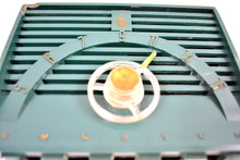 Load image into Gallery viewer, Neptune Green Mid Century 1955 Emerson Model 811B AM Vacuum Tube Radio Little Screamer! - [product_type} - Emerson - Retro Radio Farm