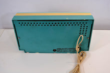 Load image into Gallery viewer, SOLD! - Nov. 25, 2018 - Mermaid Turquoise Vintage 1960 Sylvania Model 5C12 AM Radio - [product_type} - Sylvania - Retro Radio Farm