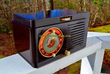 Load image into Gallery viewer, SOLD! - Nov 27, 2017 - BLUETOOTH MP3 READY - Art Deco 1952 General Electric Model 66 AM Brown Bakelite Tube Clock Radio Totally Restored! - [product_type} - General Electric - Retro Radio Farm