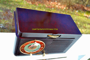 SOLD! - Nov 27, 2017 - BLUETOOTH MP3 READY - Art Deco 1952 General Electric Model 66 AM Brown Bakelite Tube Clock Radio Totally Restored! - [product_type} - General Electric - Retro Radio Farm