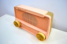 Load image into Gallery viewer, Cotillion Pink and Gold 1959 Motorola Model 5T13P Vacuum Tube AM Radio Sounds and Looks Heavenly! - [product_type} - Motorola - Retro Radio Farm