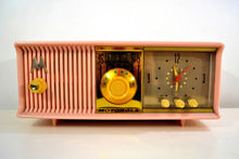 Load image into Gallery viewer, SOLD! - Jan. 8, 2020 - Marilyn Pink 1957 Motorola Model 56CD3 Vacuum Tube AM Clock Radio Excellent Condition Sounds Great! - [product_type} - Motorola - Retro Radio Farm