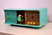 Load image into Gallery viewer, SOLD! - Jan 12, 2019 - Turquoise 1956 Motorola 56CD Tube AM Clock Radio - [product_type} - Motorola - Retro Radio Farm