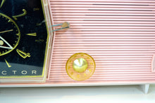 画像をギャラリービューアに読み込む, SOLD! - Feb 5, 2019 - Princess Pink Mid Century Retro RCA Victor C-51F 1959 Clock Radio - [product_type} - RCA Victor - Retro Radio Farm