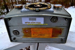 SOLD! - Jan 21, 2018 - AVON SILVER Mid Century Retro Antique Vintage 1950 Crosley 11-132U AM Tube Sounds Looks Brilliant! - [product_type} - Crosley - Retro Radio Farm