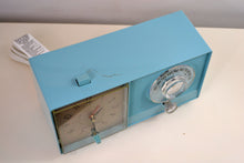 Load image into Gallery viewer, SOLD! - May 24, 2019 - Powder Blue 1959 General Electric Model C-404B Tube AM Clock Radio With Issues - [product_type} - General Electric - Retro Radio Farm