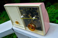 Load image into Gallery viewer, SOLD! - Oct 1, 2017 - PINK BEAUTY Mid-Century Retro Vintage 1959 Philco Model J772-124 AM Tube Clock Radio Totally Restored! - [product_type} - Philco - Retro Radio Farm