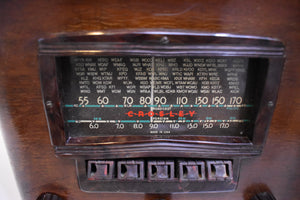 Artisan Handcrafted Wood 1938 Crosley Model 718-B AM Shortwave Vacuum Tube Radio Excellent Condition!