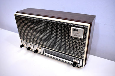 Wood Grain and Modern Metal 1967-71 Arvin 36R07 AM FM Vintage Solid State Radio Sounds Outta-site!