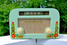 Load image into Gallery viewer, SOLD! - Sept 1, 2017 - COUNTRY COTTAGE Green 1940 Motorola 55x15 Tube AM Radio Original Factory Decals Excellent Condition! - [product_type} - Motorola - Retro Radio Farm