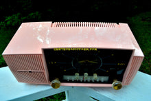 Load image into Gallery viewer, SOLD! - July 17, 2017 - COUPE DE VILLE PINK Mid Century Jetsons 1959 General Electric Model 915 Tube AM Clock Radio Totally Restored! - [product_type} - General Electric - Retro Radio Farm