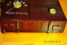 Load image into Gallery viewer, SOLD! - Jan 11, 2014 - RETRO Burgundy Vintage Portable AM 1956 Silvertone 7404 AM Tube Radio Works! - [product_type} - Admiral - Retro Radio Farm