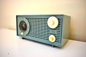 エルドラド アボカド 1959 アドミラルモデル 4E3 AM 真空管クロックラジオ いいですね！