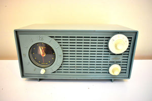 エルドラド アボカド 1959 アドミラルモデル 4E3 AM 真空管クロックラジオ いいですね！