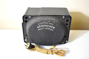 Anthracite 1938 Admiral Model 389-5S Vacuum Tube AM Radio Relic and Sounds Great!