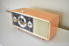 画像をギャラリービューアに読み込む, Creamsicle ピンク 1959 アドミラル モデル Y875 真空管 AM ラジオの音が素晴らしい!希少モデル！