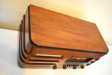 Charger l&#39;image dans la galerie, Artisan Handcrafted Wood 1938-39 Airline Model 62-390 Vacuum Tube AM Shortwave Radio Near Mint Condition! Plays Well!