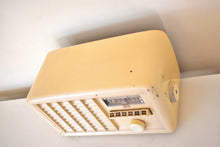 Load image into Gallery viewer, Vanilla Ivory Bakelite 1948 Airline Model 84BR-1517A Vacuum Tube AM Radio Sounds Great Quality Manufacturing!