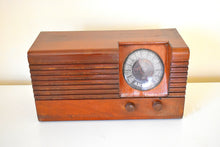 Load image into Gallery viewer, Wood 1948 Artone Model R-1046M Vacuum Tube AM Radio Rare Manufacturer Solid Player!