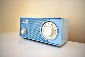 ミストブルー 1959 アービンモデル 12R25 AM 真空管ラジオ リトルダイナモ!
