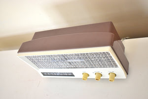 サハラ トープ 1959 アービン モデル 2585 真空管 AM ラジオ クリーンでゴージャスな見た目とサウンド!