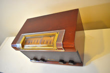 Load image into Gallery viewer, Artisan Handcrafted Wood 1948 Arvin Model 263-T Vacuum Tube AM Radio Big Box of Sound!