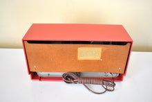 Load image into Gallery viewer, Coral 1956 Arvin Model 956T AM Vacuum Tube Radio Sci Fi Dashboard Excellent Plus Condition! Sounds Wonderful!