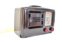 Charger l&#39;image dans la galerie, Bluetooth Ready To Go -  Umber Brown Bakelite 1940 Emerson Model 336 AM Vacuum Tube Radio Sounds Marvelous!