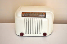 Load image into Gallery viewer, Classic Ivory 1947 Bendix Aviation Model 526A Bakelite AM Vacuum Tube AM Radio Totally Restored Sounds Wonderful!
