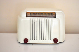 Classic Ivory 1947 Bendix Aviation Model 526A Bakelite AM Vacuum Tube AM Radio Totally Restored Sounds Wonderful!
