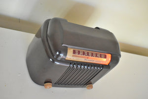 Classic Brown Marble Bakelite 1947 Bendix Aviation Model 526A AM Vacuum Tube AM Radio Excellent+ Condition Sounds Wonderful!