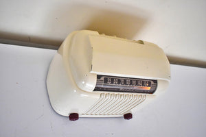 Ivory White 1946 Bendix Model 526B "The Toaster" Vacuum Tube AM Radio So Cute! Excellent Performer!